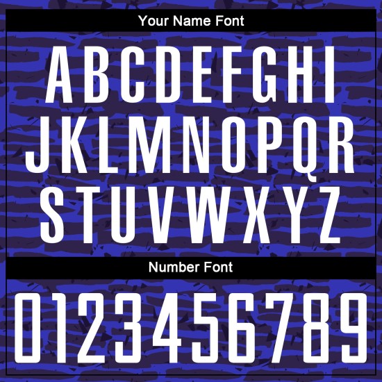 Uniforme de fútbol Jersey Royal White Sublimación personalizada