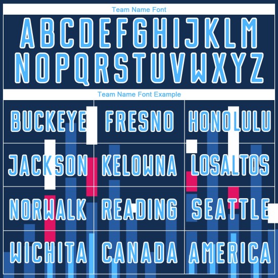 Camiseta personalizada de EE. UU., uniforme azul marino y blanco, líneas de sublimación azul cielo, fútbol