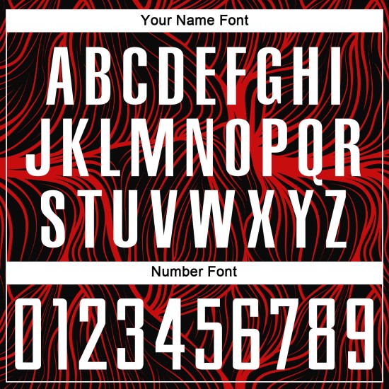 Uniforme de fútbol personalizado sublimado blanco y rojo, camiseta negra