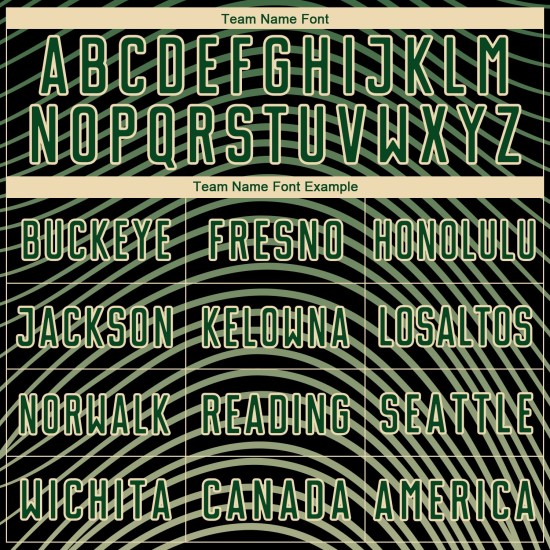 Camiseta de fútbol personalizada con degradado verde, color crema y negro, con diseño geométrico y sublimación de líneas