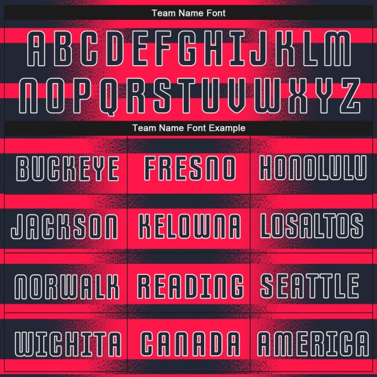 Camiseta de fútbol personalizada por sublimación, color rojo, azul marino y blanco