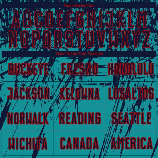 Uniforme de fútbol personalizado de sublimación azul marino y rojo