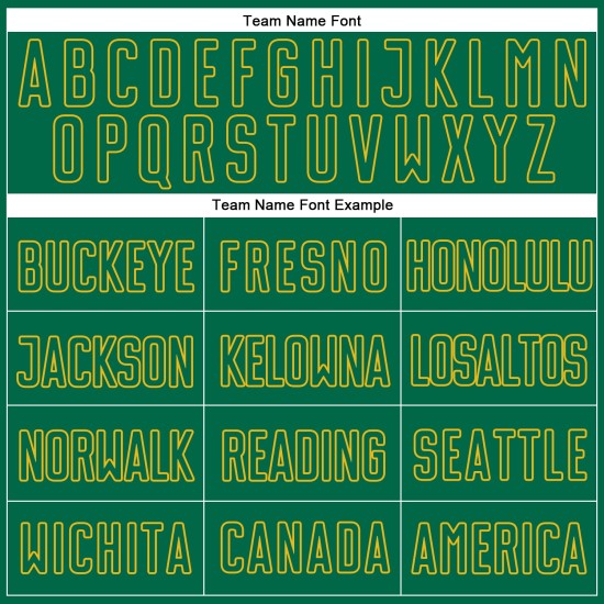 Uniforme de sublimación, camiseta blanca de fútbol dividida, personalizada, moda Kelly verde-dorado