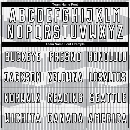 Camiseta de fútbol personalizada de sublimación, color blanco y negro, con rayas grises