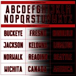 Camiseta de fútbol negra con degradado de sublimación blanco y rojo, uniforme personalizado