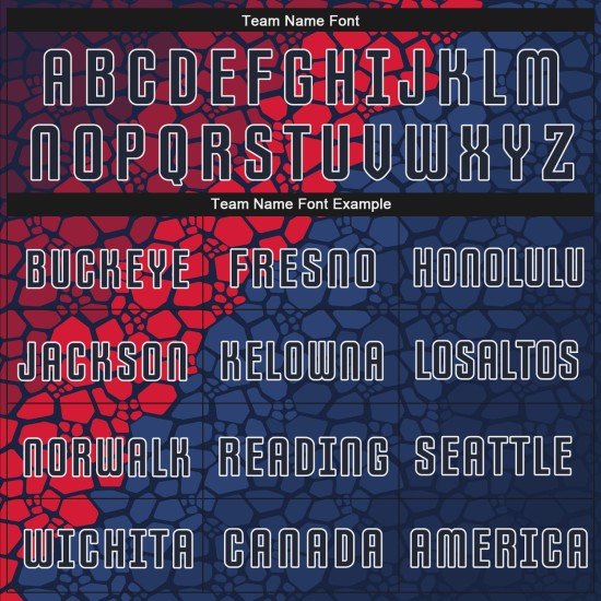 Camiseta de fútbol personalizada por sublimación, uniforme azul marino, azul marino y rojo