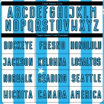 Uniforme de fútbol personalizado Sky And Stars con cuadros azul y negro, sublimación, camiseta blanca