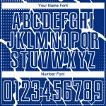 Camiseta personalizada de fútbol Royal Lightning, uniforme blanco de sublimación