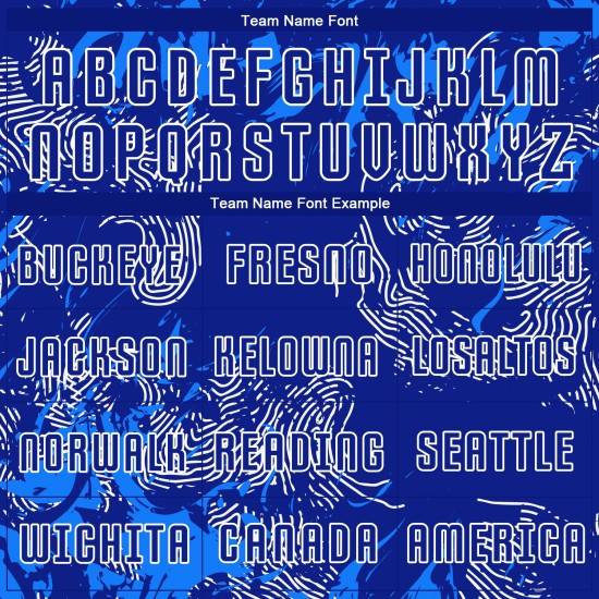 Uniforme de fútbol de sublimación personalizado, camiseta Royal Royal-White