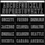 Camiseta personalizada con patrón geométrico negro, uniforme de fútbol de cebra, sublimación, blanco y negro