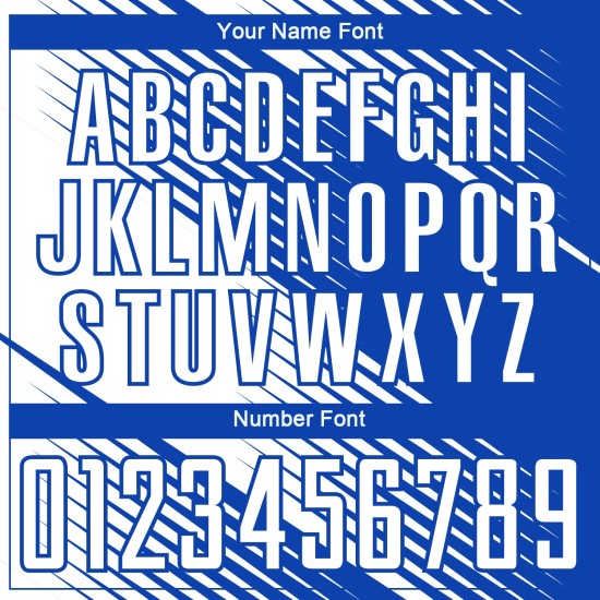 Camiseta de fútbol personalizada Blue Line Thunder Sublimación Uniforme Blanco