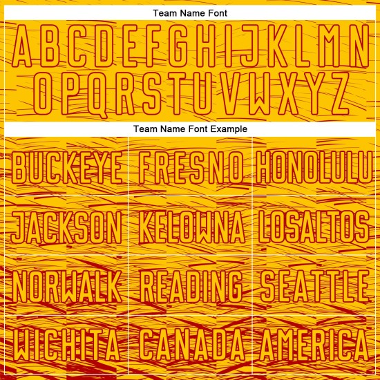 Camiseta de fútbol roja personalizada, uniforme de sublimación amarilla