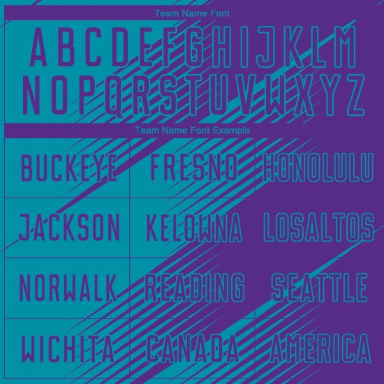 Camiseta de fútbol personalizada por sublimación en color verde azulado y morado