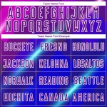 Uniforme personalizado de sublimación de fútbol morado y blanco de Jersey Lines Royal