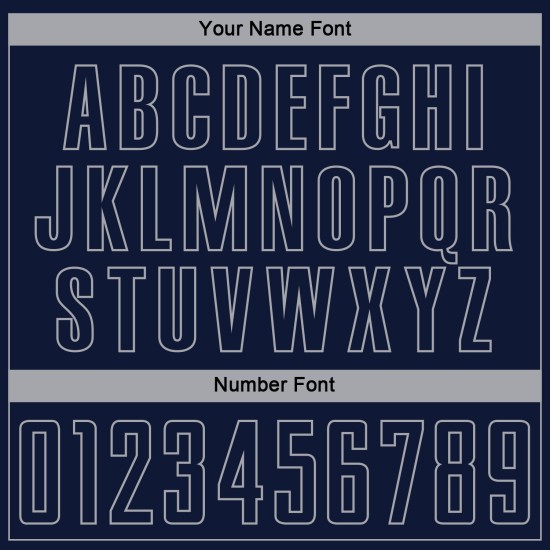 Uniforme de fútbol personalizado de moda con raya diplomática azul marino, camiseta de sublimación gris