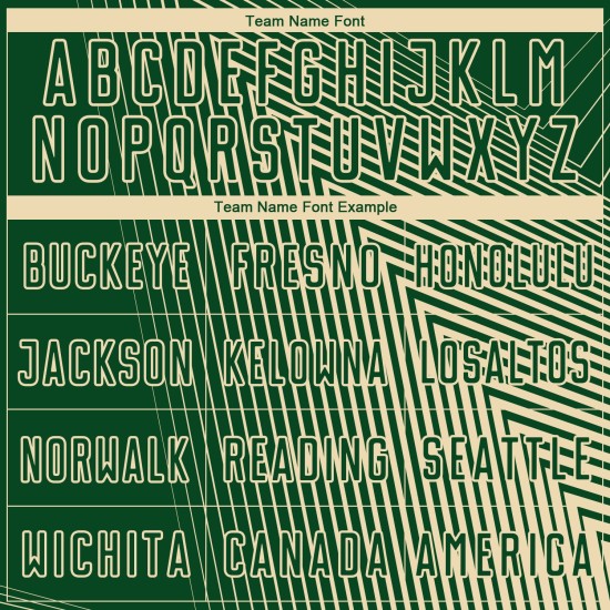 Camiseta de fútbol personalizada con líneas verdes y crema por sublimación Camiseta de fútbol personalizada con líneas verdes y crema por sublimación