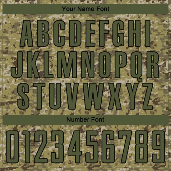 Uniforme de sublimación de camisetas de fútbol, personalizado, camuflaje verde oliva y negro