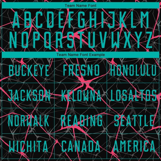 Camiseta de fútbol personalizada de sublimación, color rosa y negro, color agua-neón