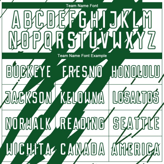 Uniforme de fútbol Kelly White personalizado, camiseta de sublimación verde