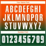 Camiseta de fútbol naranja con mangas personalizadas, uniforme de sublimación, decoloración, moda, larga, blanco y verde Camiseta de fútbol naranja con mangas personalizadas, uniforme de sublimación, decoloración, moda, larga, blanco y verde