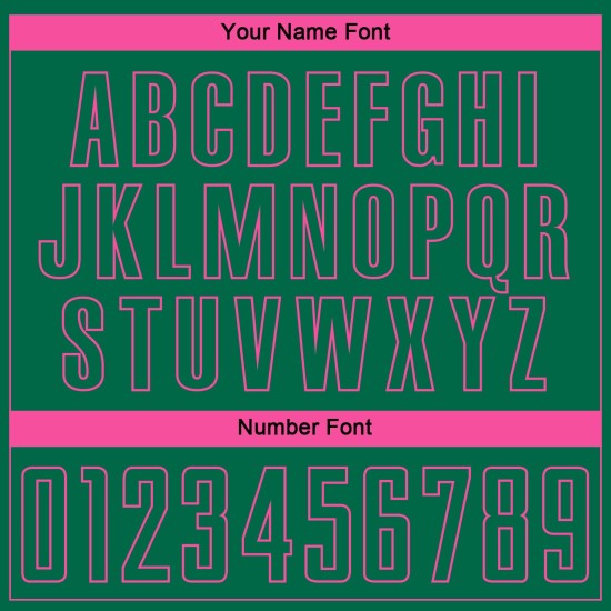 Camiseta de fútbol personalizada Kelly con sublimación, de rayas verdes y rosas, de moda