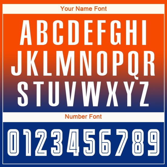 Camiseta de fútbol personalizada de sublimación con mangas en blanco y naranja real, con decoloración larga Camiseta de fútbol personalizada de sublimación con mangas en blanco y naranja real, con decoloración larga