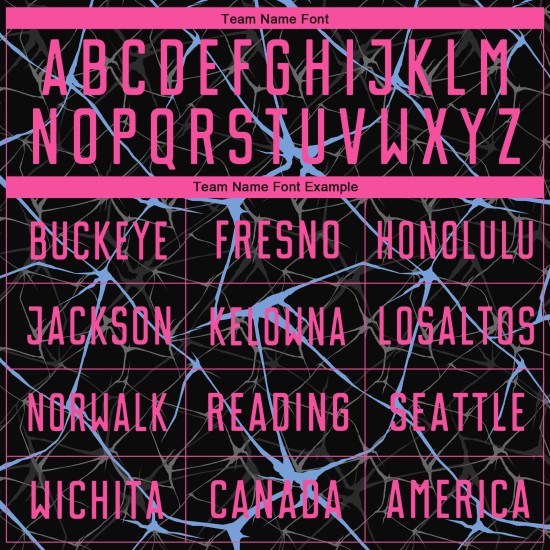 Camiseta de uniforme de fútbol negra sublimada rosa-azul claro personalizada