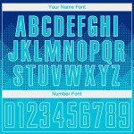 Camiseta de uniforme de sublimación personalizada azul-blanca de Lakes Royal Soccer